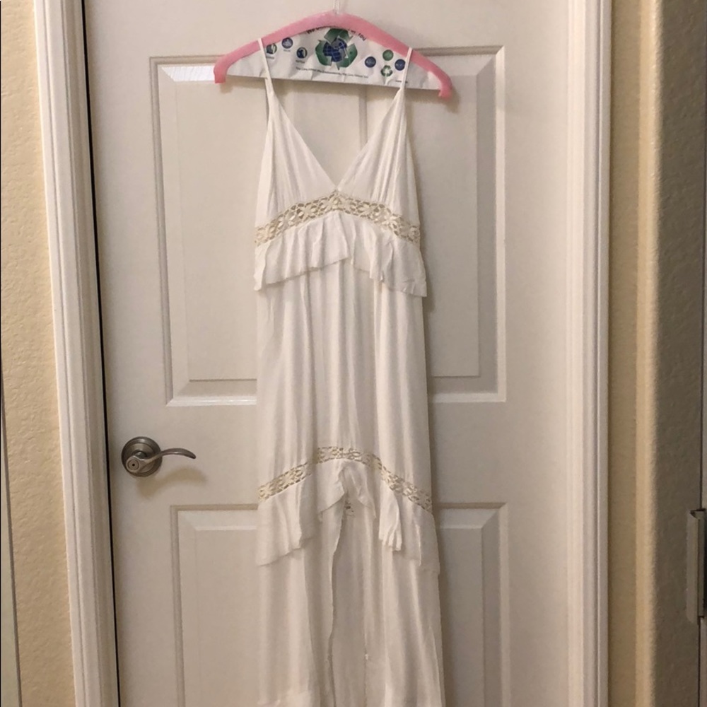 Cotton Candy LA Women's White High Low Dress